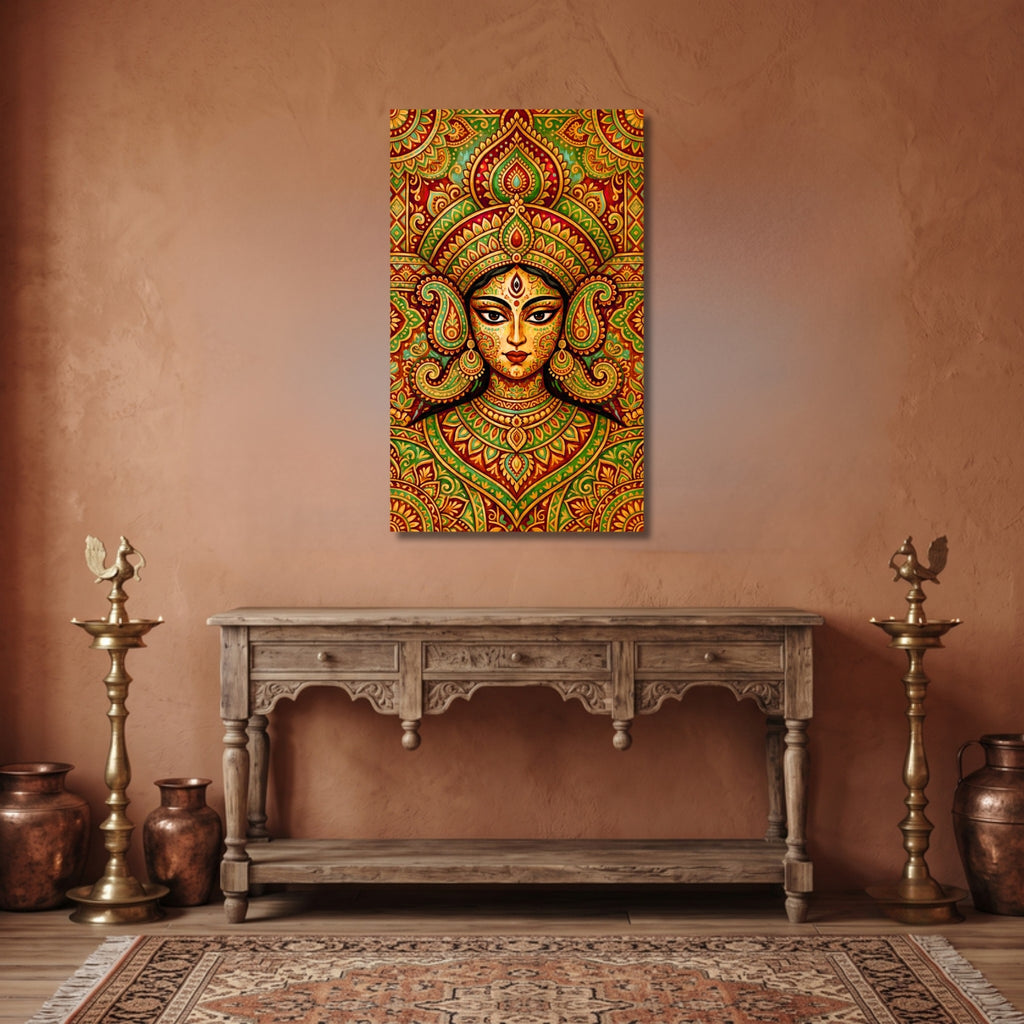 162.01 - Abstract Folk Goddess — Photo 1