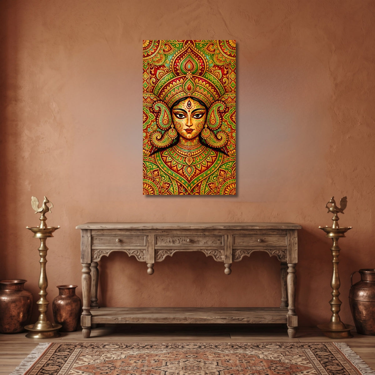 162.01 - Abstract Folk Goddess — Photo 1