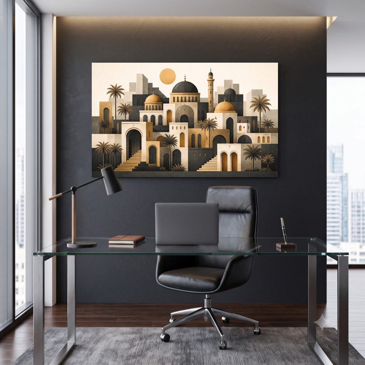152.01 - Golden Palace Cityscape — Photo 1