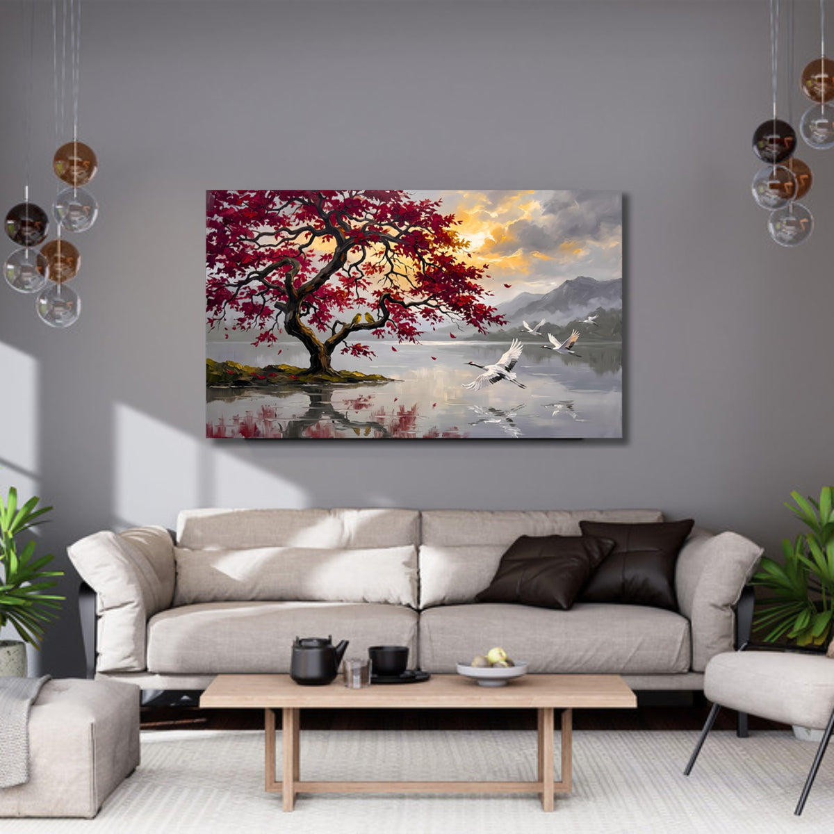 206.01 - Crimson Tree of Serenity — Photo 1