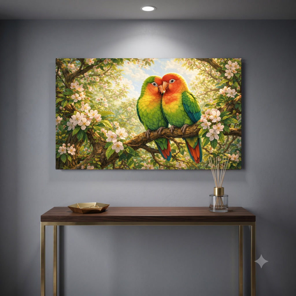 131.01 - Lovebirds in Blossom — Photo 2