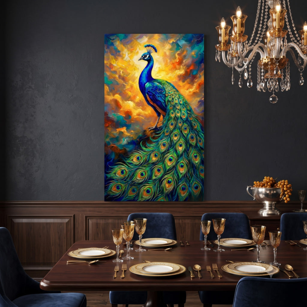 116.01 - Royal Peacock in Amber & Gold — Photo 2