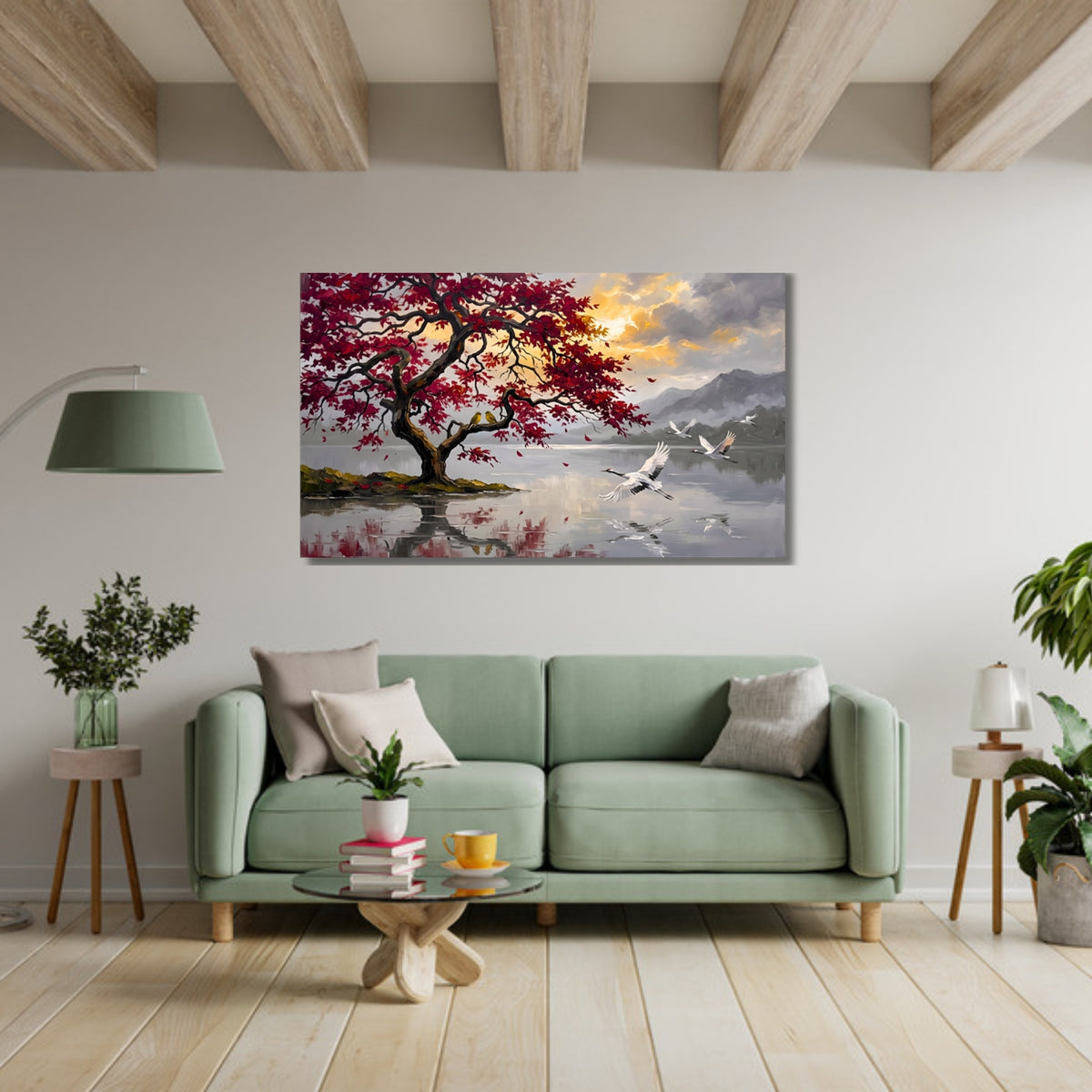 206.01 - Crimson Tree of Serenity — Photo 3