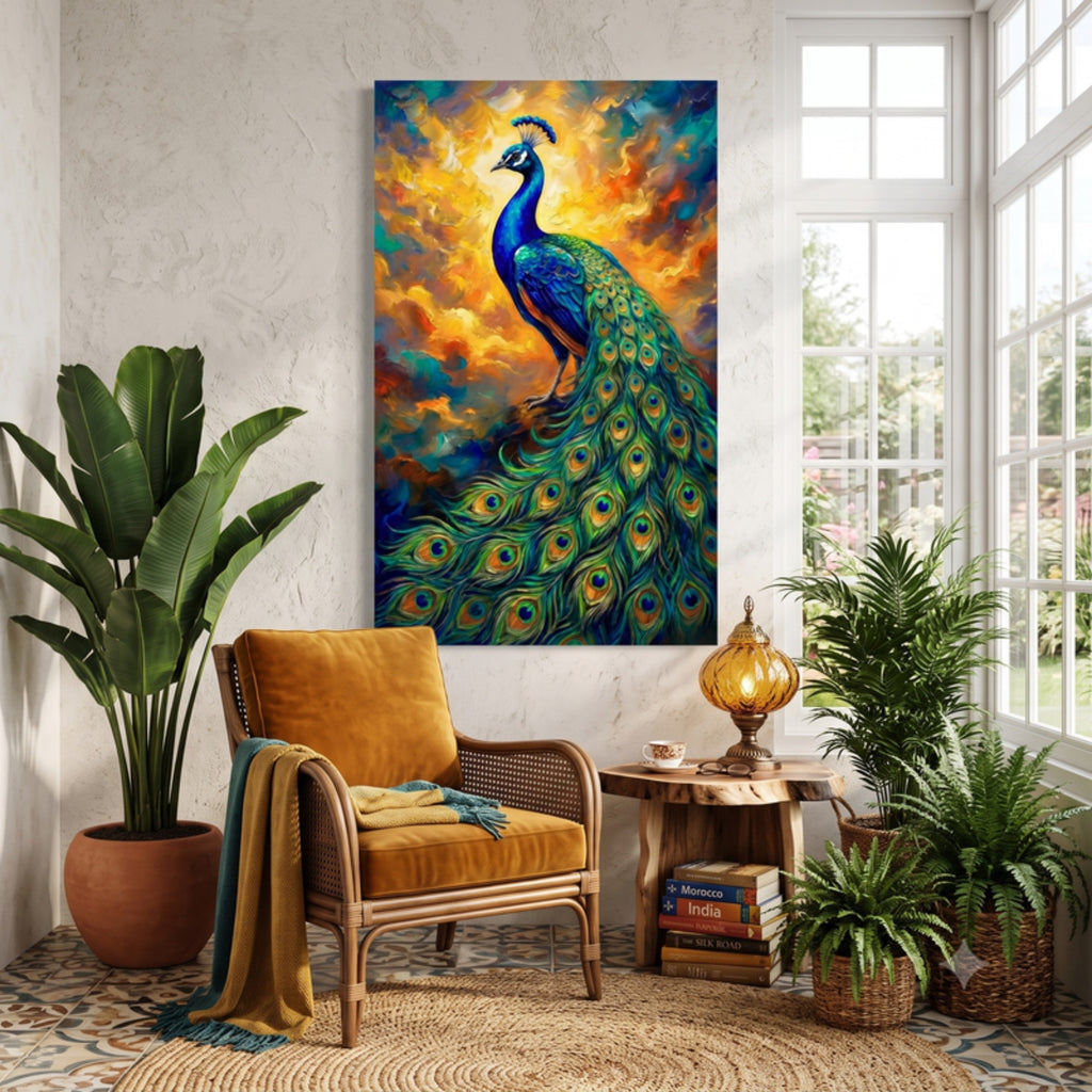 116.01 - Royal Peacock in Amber & Gold — Photo 3