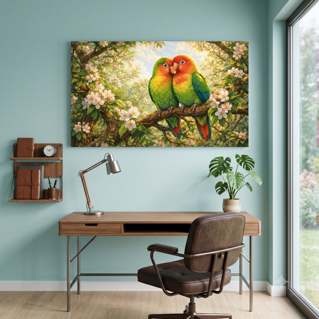 131.01 - Lovebirds in Blossom — Photo 4