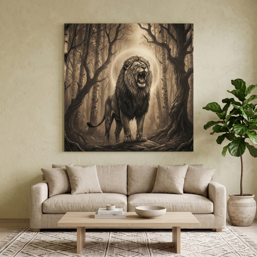 The Bronze Monarch, A Roaring Lion — Photo 4