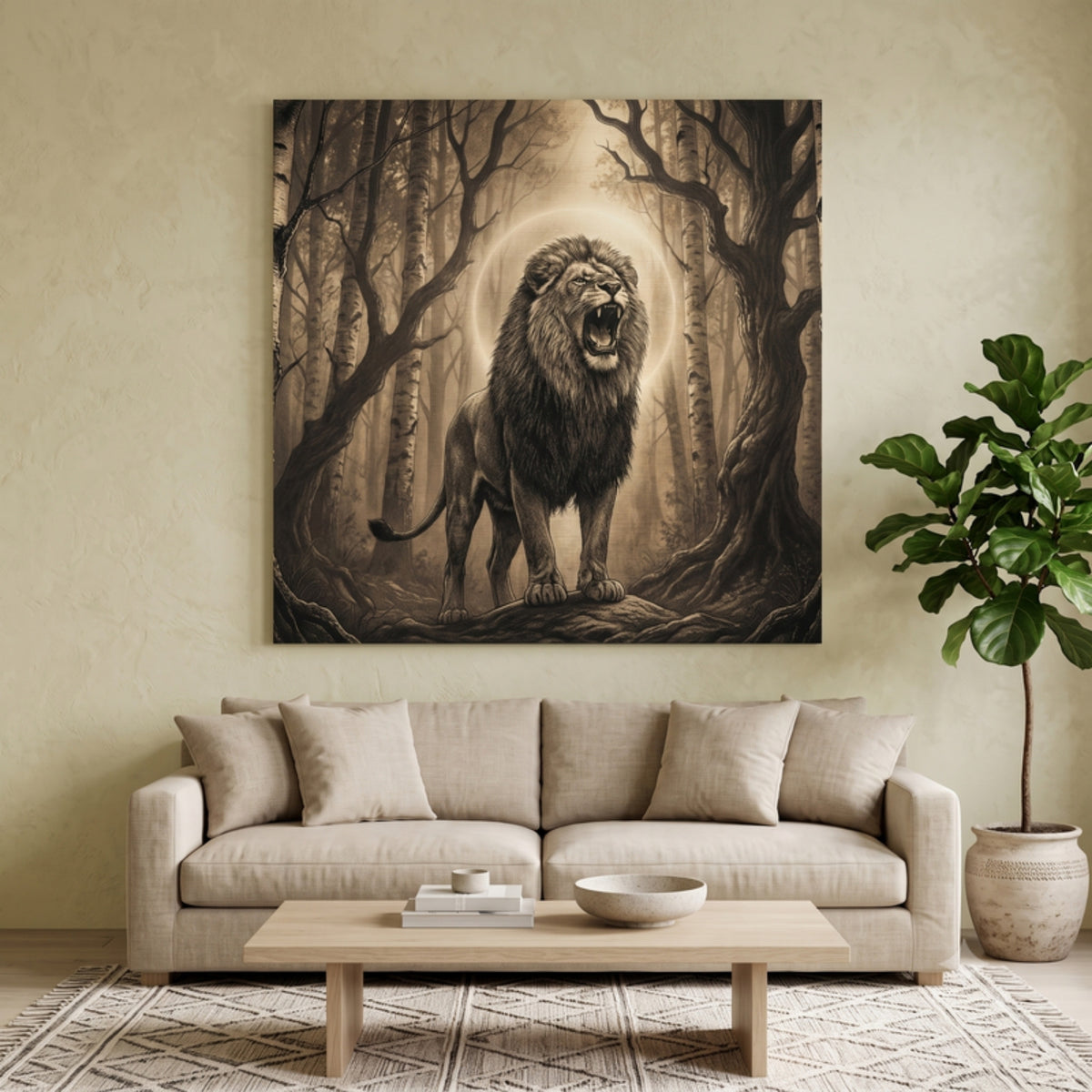 The Bronze Monarch, A Roaring Lion — Photo 4