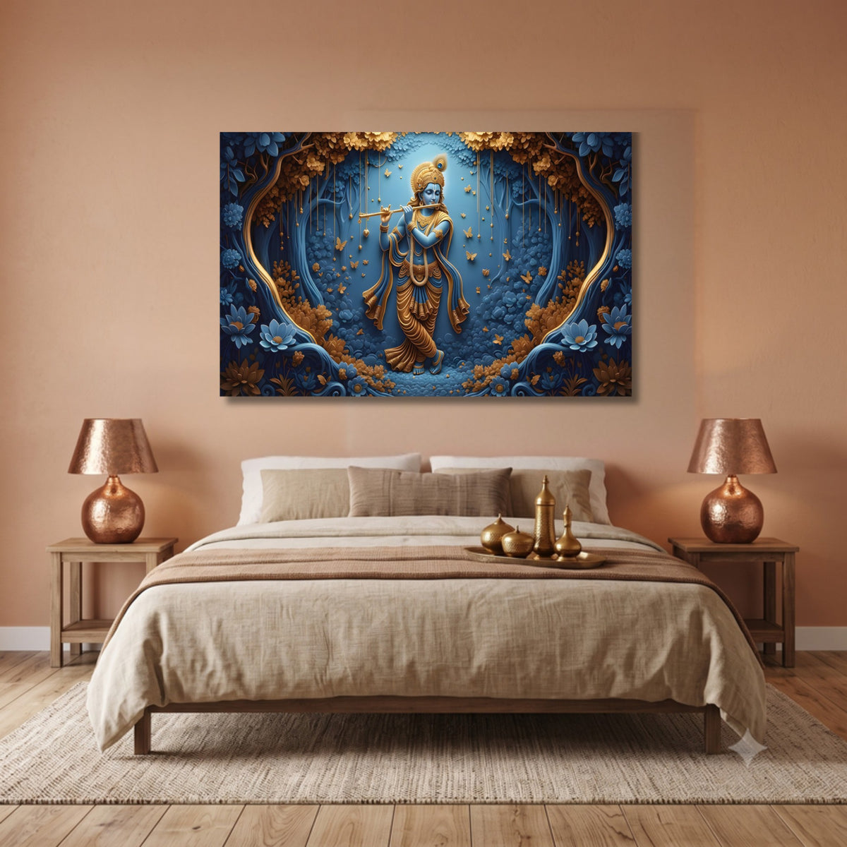 Divine Melody: Minimalist Krishna Flute — Photo 4