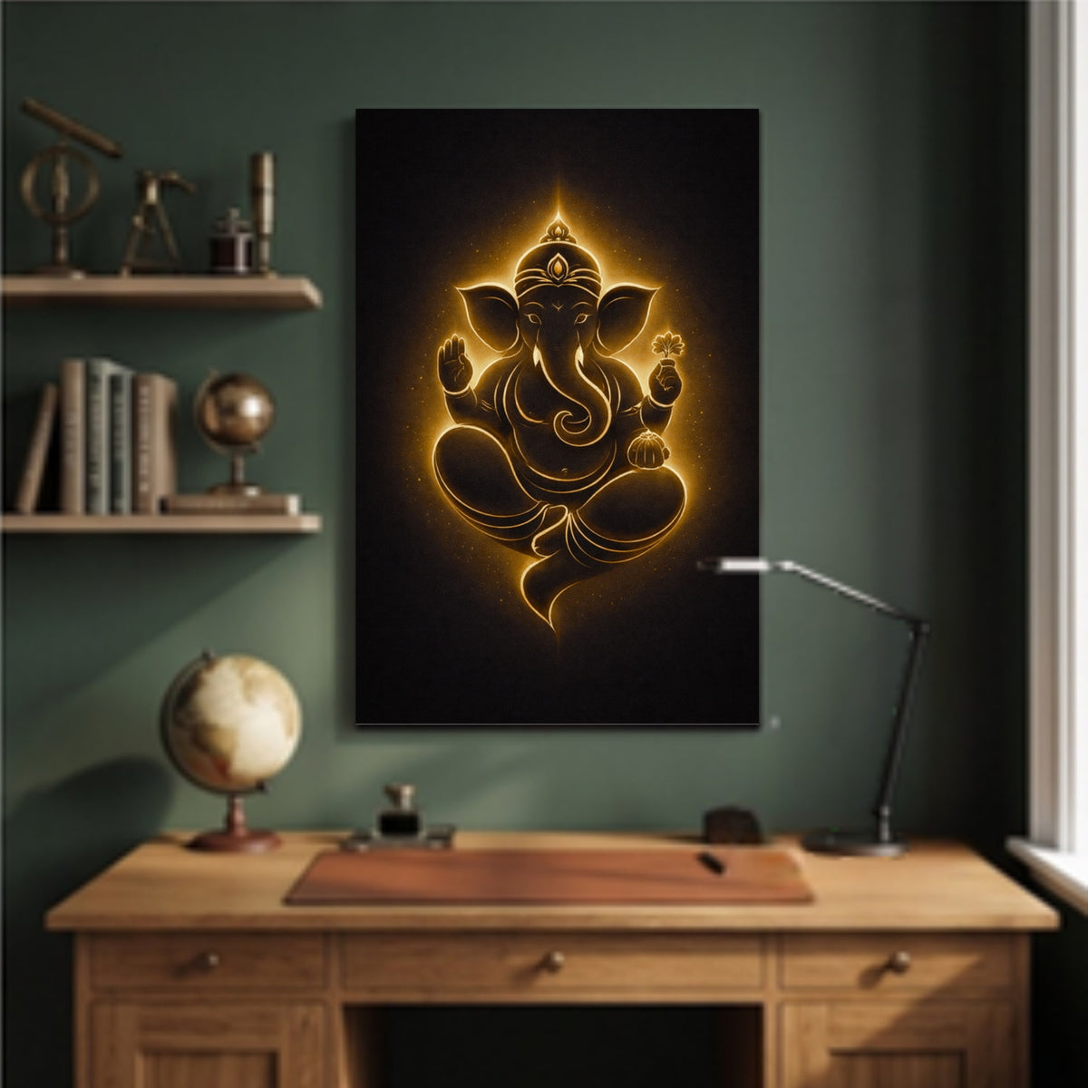Minimalist Lord Ganesha Line Art — Photo 5