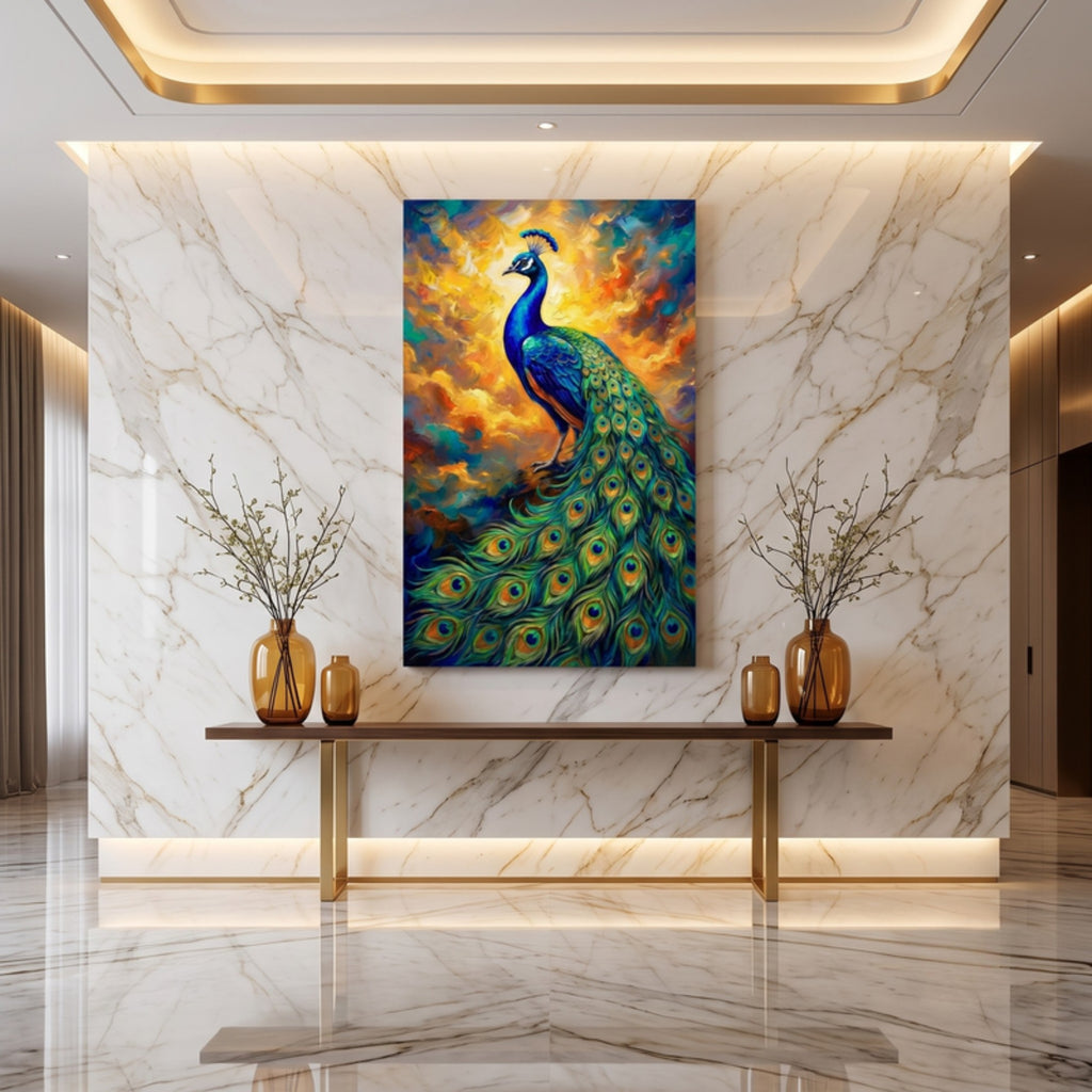 116.01 - Royal Peacock in Amber & Gold — Photo 5