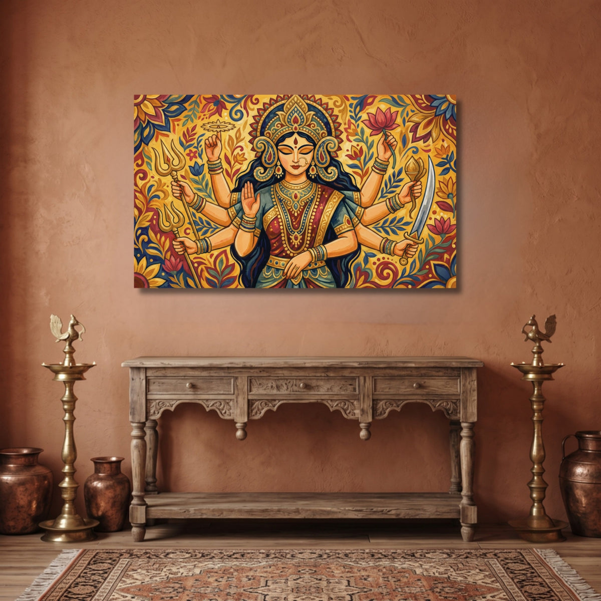 162.04 - Luxury Folk Abstract Divine Energy — Photo 1