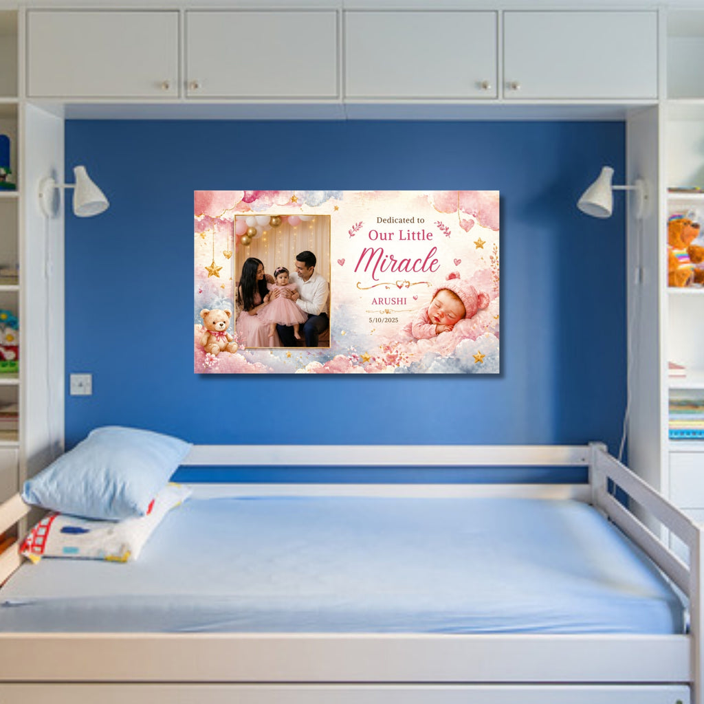 195.05 - Personalized Baby Wall Art — Photo 2