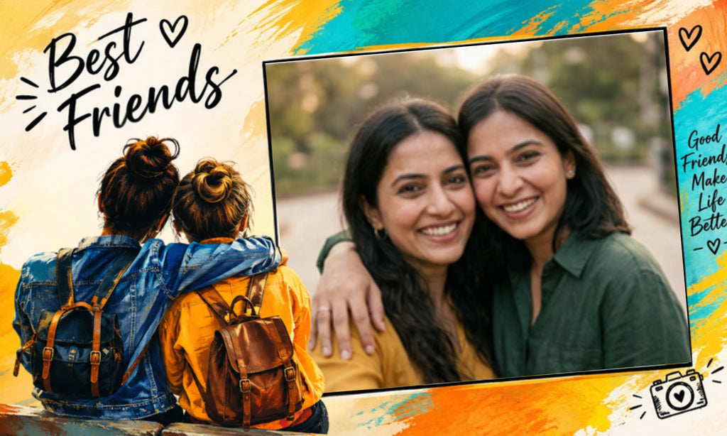195.06 - Personalized Best Friend Wall Art — Photo 1