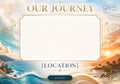 195.12 - Our Journey – Personalized Travel Photo Frame Wall Art — Photo 1