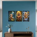 213.01 – Hanuman Ji in Ashok Vatika – Ramayan Scene Premium Wall Art – room mock-up 1