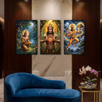 213.01 – Hanuman Ji in Ashok Vatika – Ramayan Scene Premium Wall Art – room mock-up 5